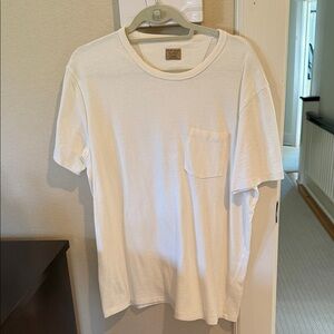 Lucky Brand Off White  Pocket Tee - Men
